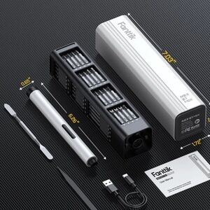 NEW IN BOX Fanttik E1 MAX Precision Mini Electric Screwdriver 50-in-1